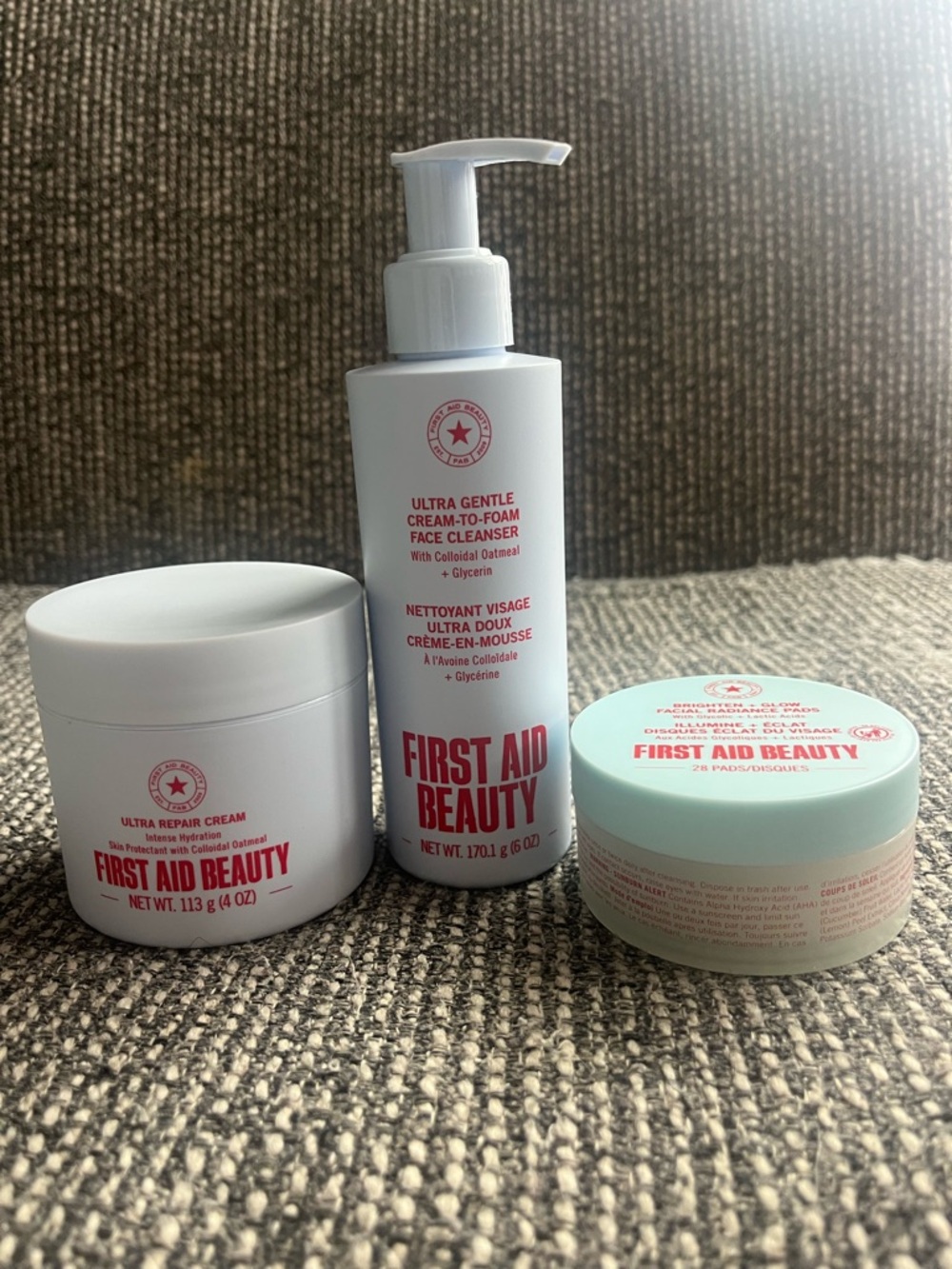 First Aid Beauty Sensitive skin trio